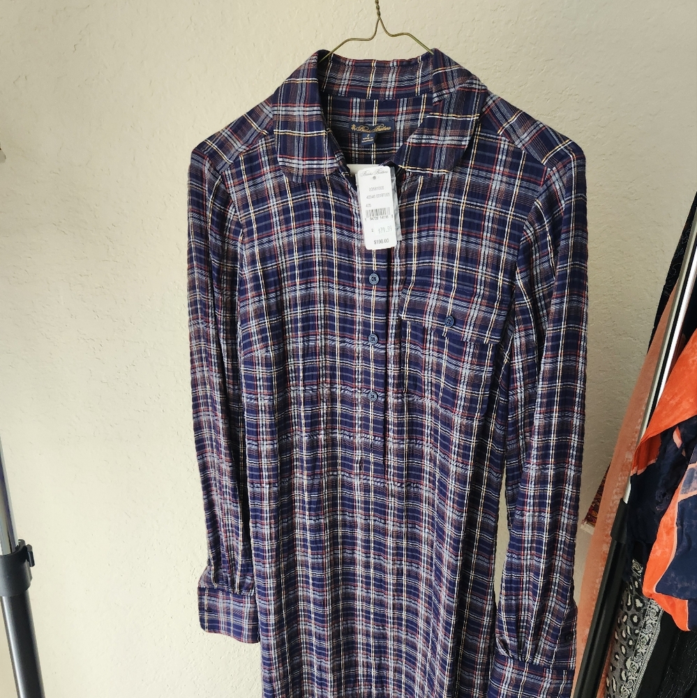 Brooks Brothers plaid dress